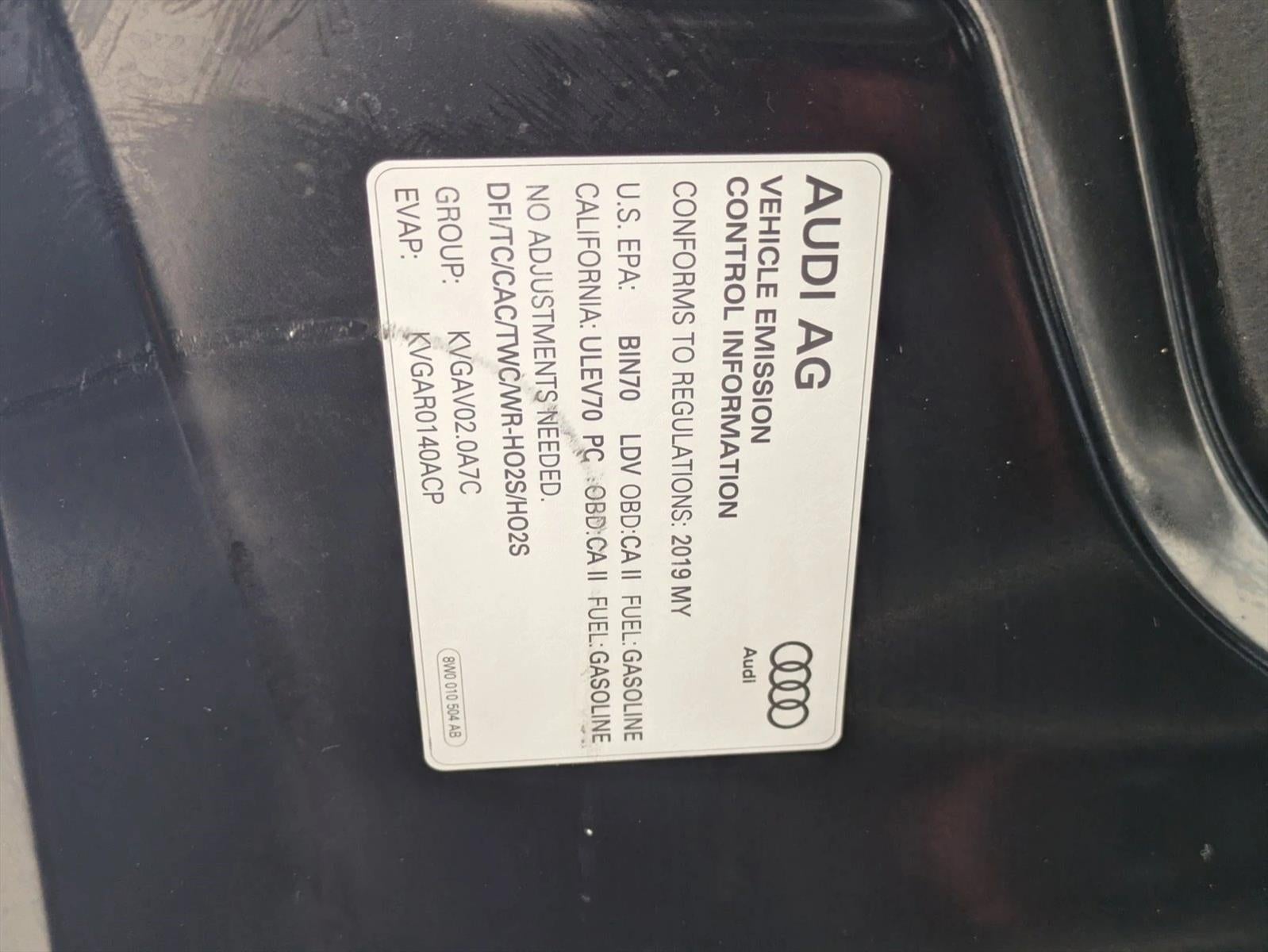 2019 Audi A5 Sportback Premium 45 TFSI quattro