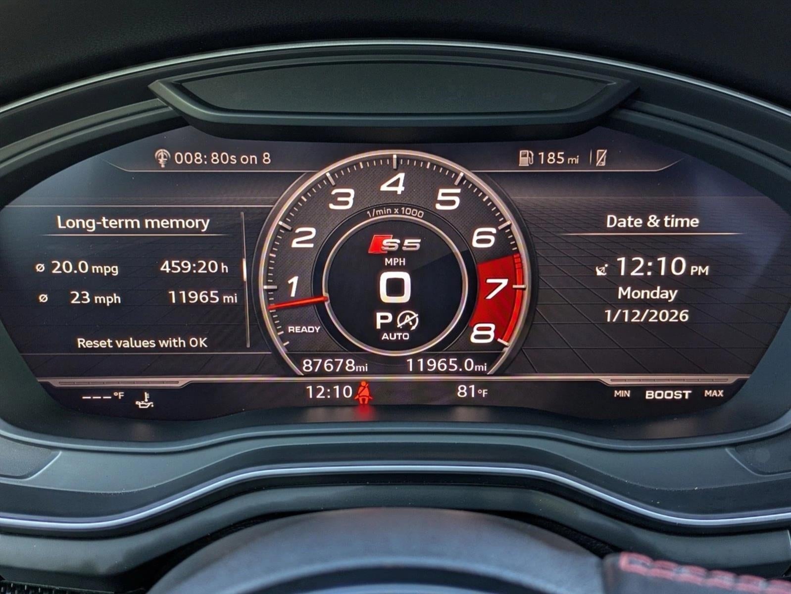 2018 Audi S5 Sportback 3.0 TFSI Premium Plus