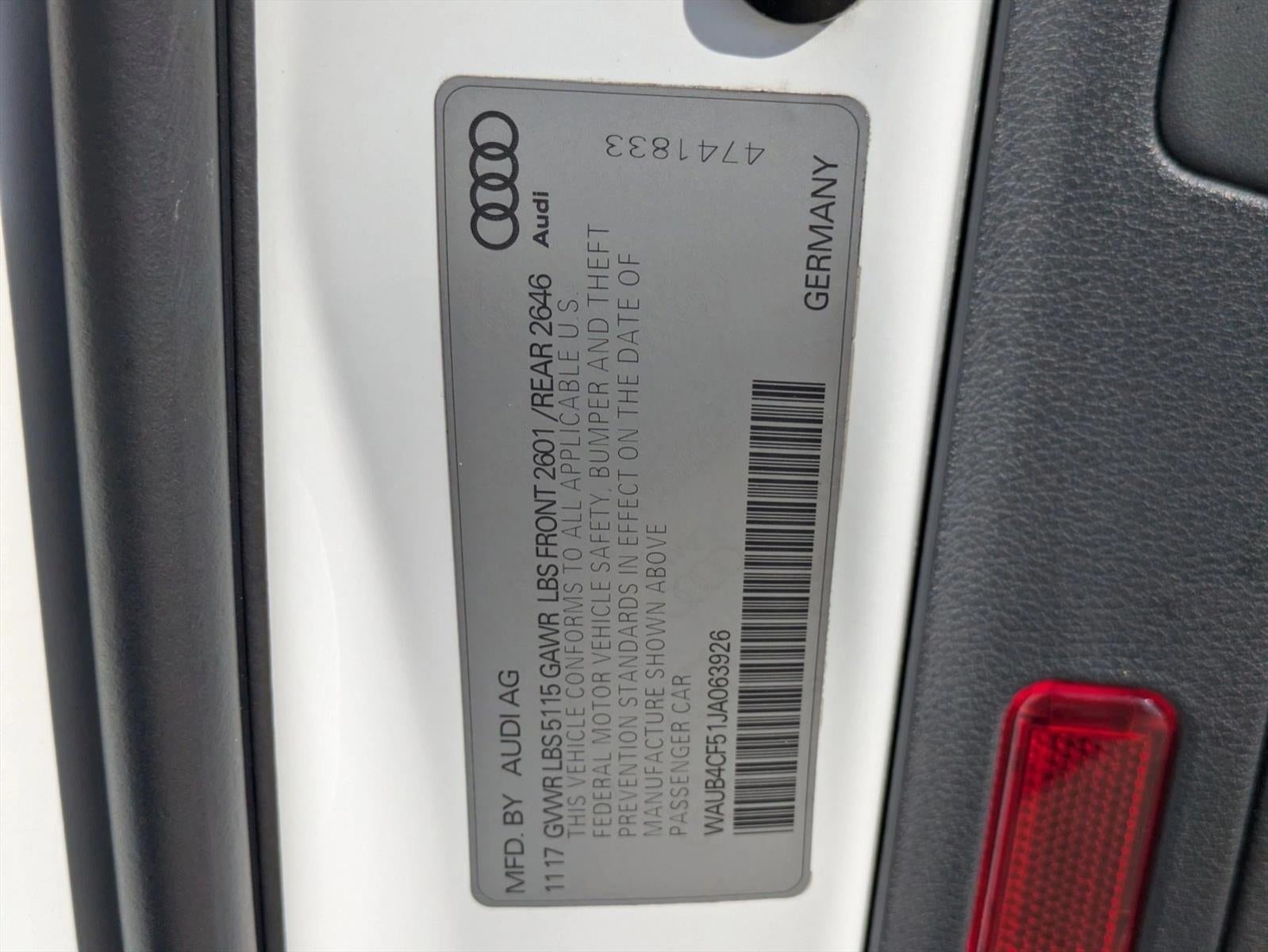 2018 Audi S5 Sportback 3.0 TFSI Premium Plus