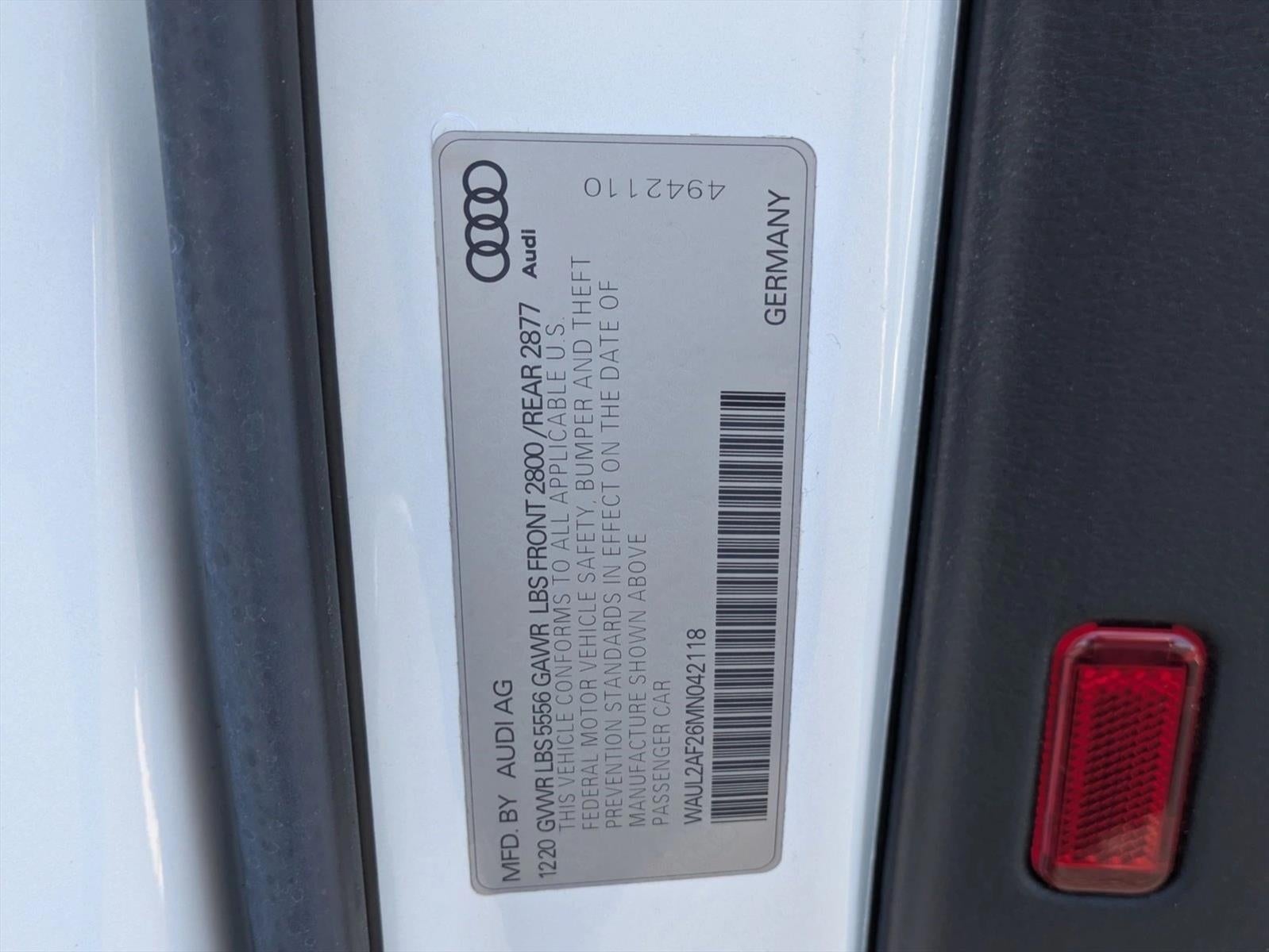2021 Audi A6 Premium Plus 55 TFSI quattro