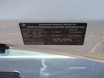 2016 BMW 535i Sedan