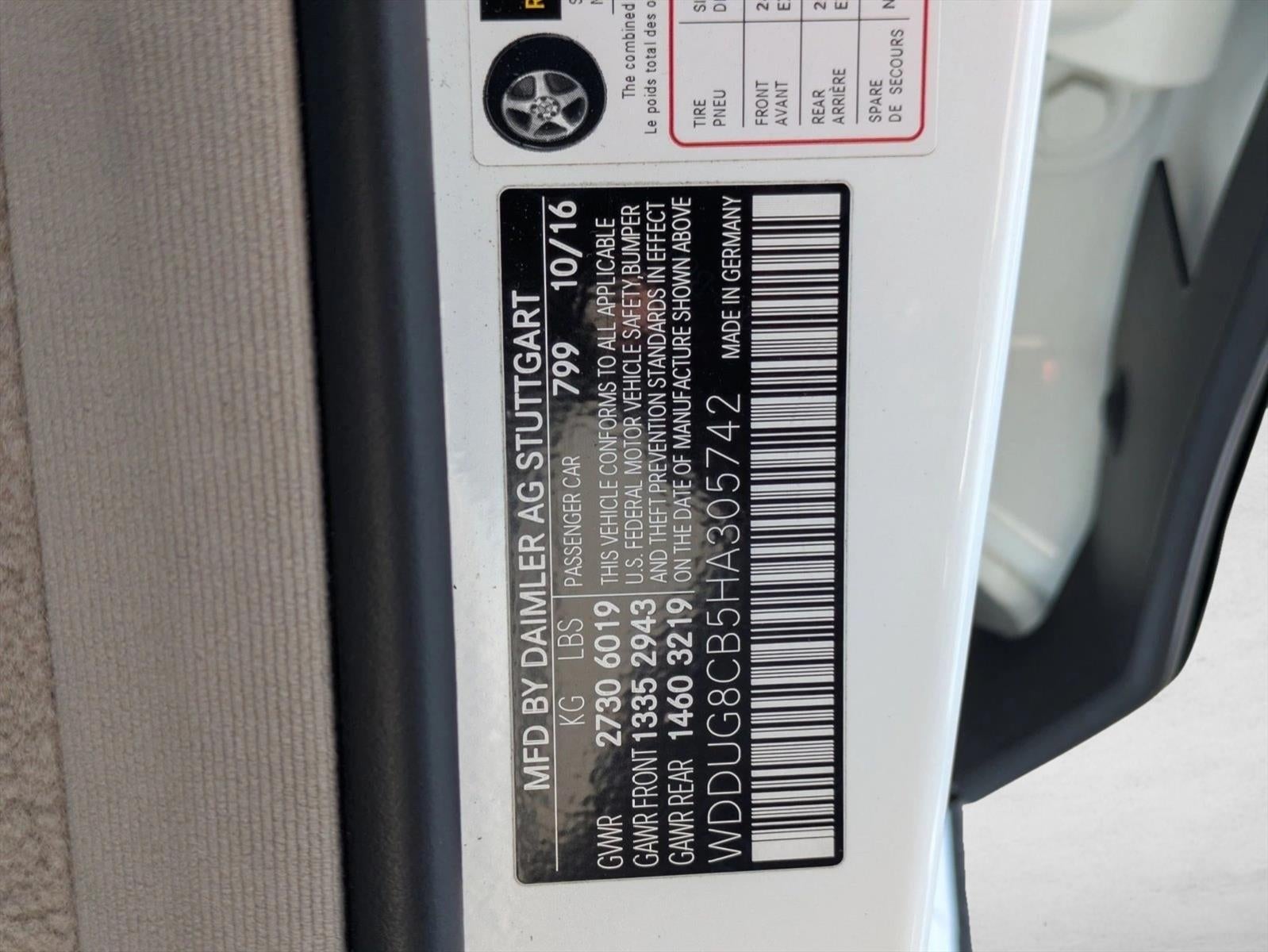 2017 Mercedes-Benz S-Class S 550 Sedan