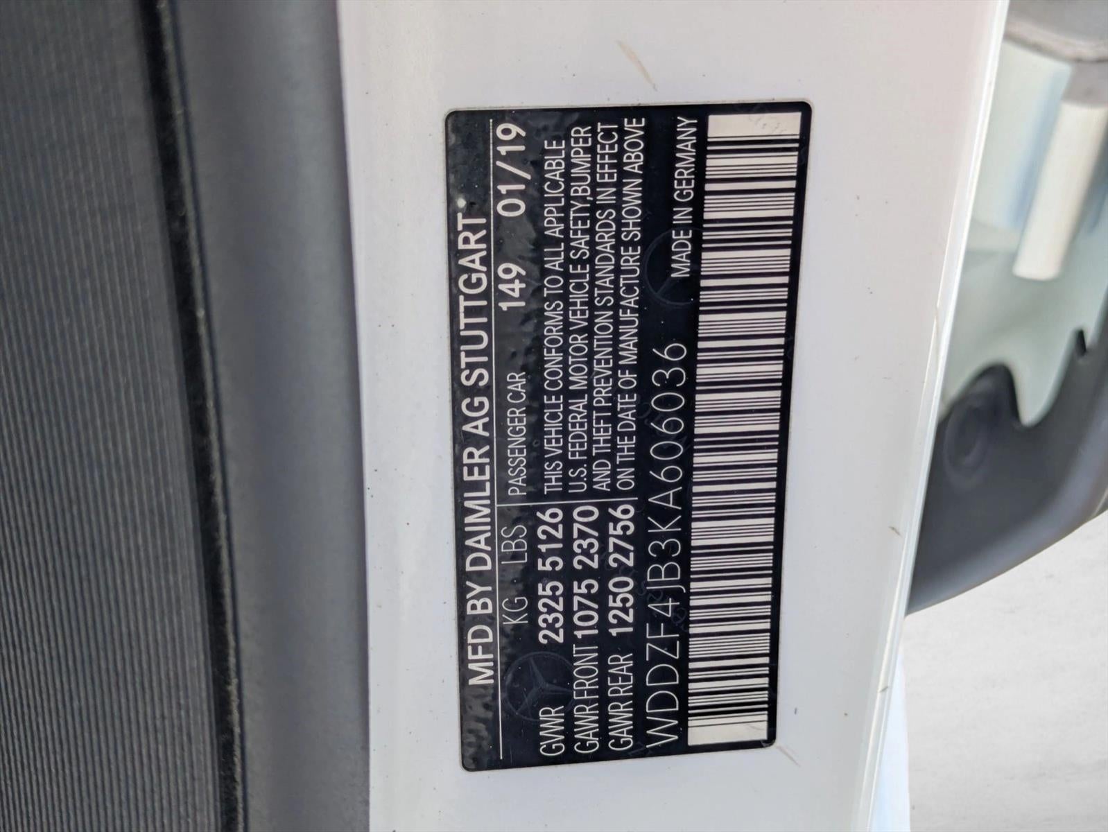 2019 Mercedes-Benz E-Class E 300 RWD Sedan