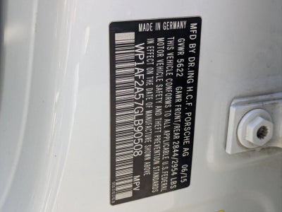 2016 Porsche Macan AWD 4dr Turbo