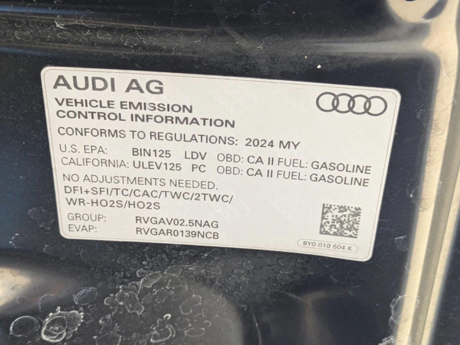 2024 Audi RS 3 2.5 TFSI