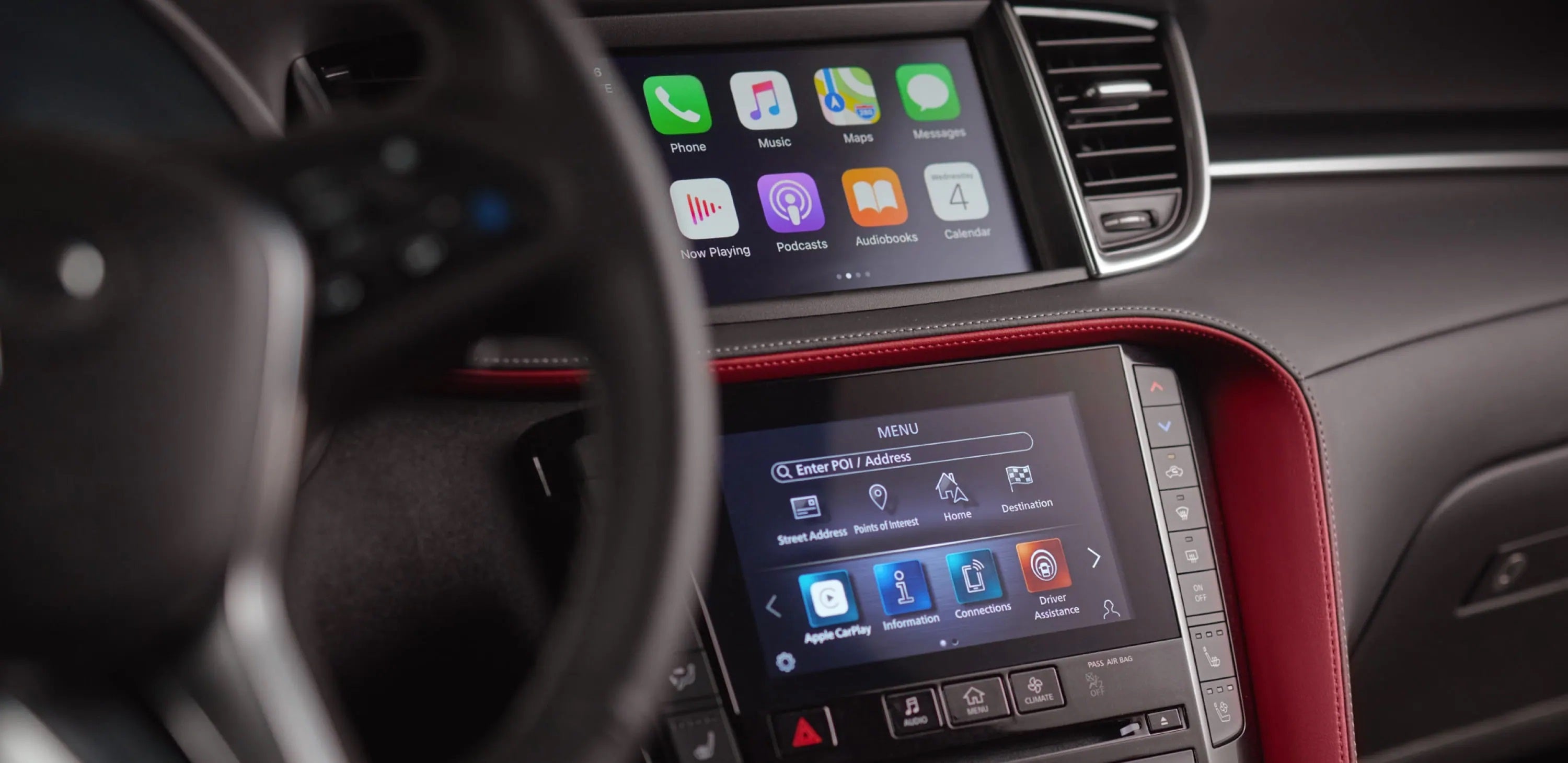 2022 INFINITI QX55 touchscreen img