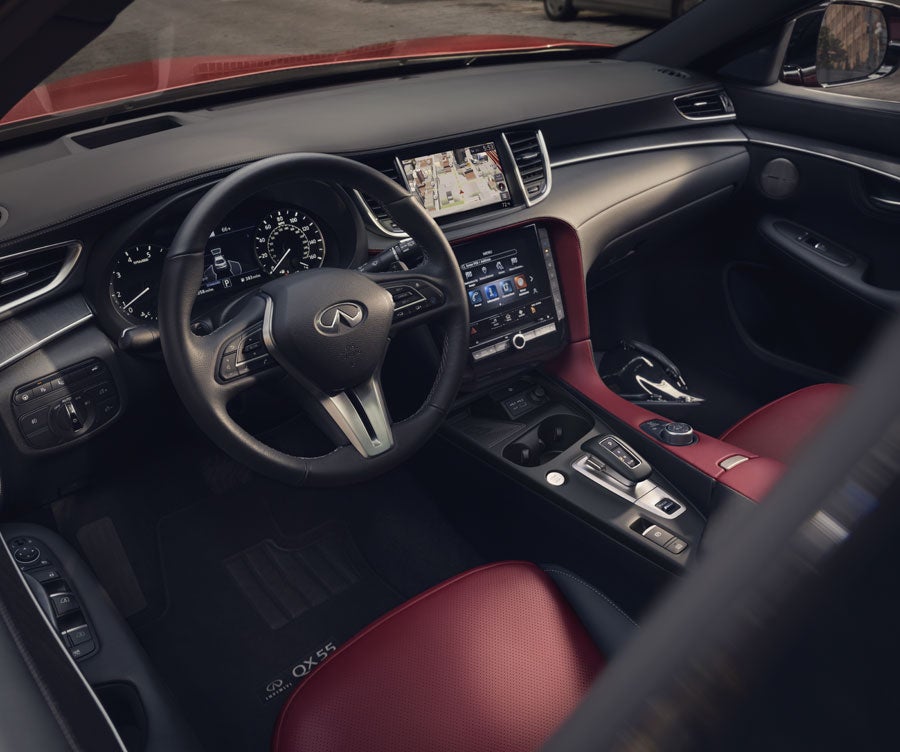2024 Infiniti QX55 steering wheel img