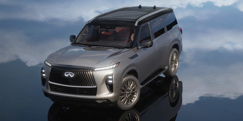 Infiniti QX80 feature - adaptive led headlights 