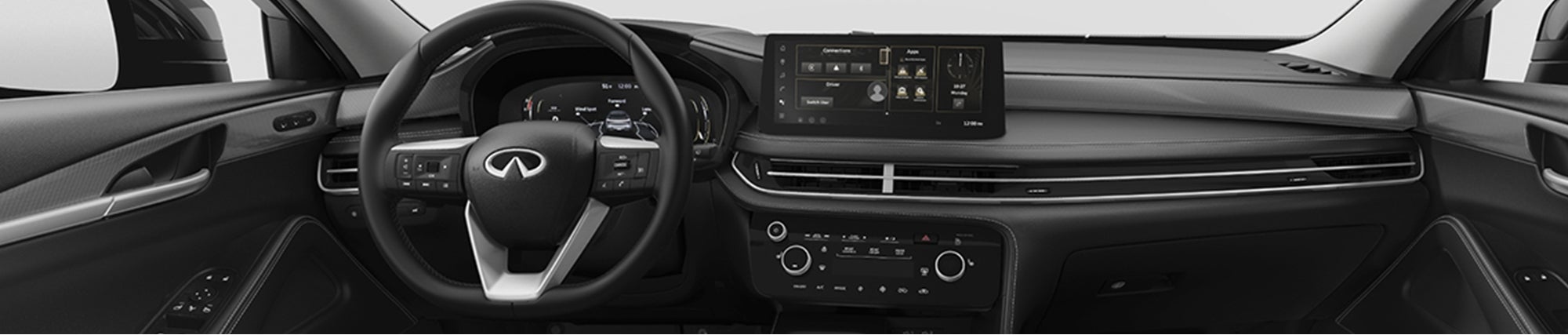 2027 INFINITI QX60 Dual 12.3-Inch Cockpit Display