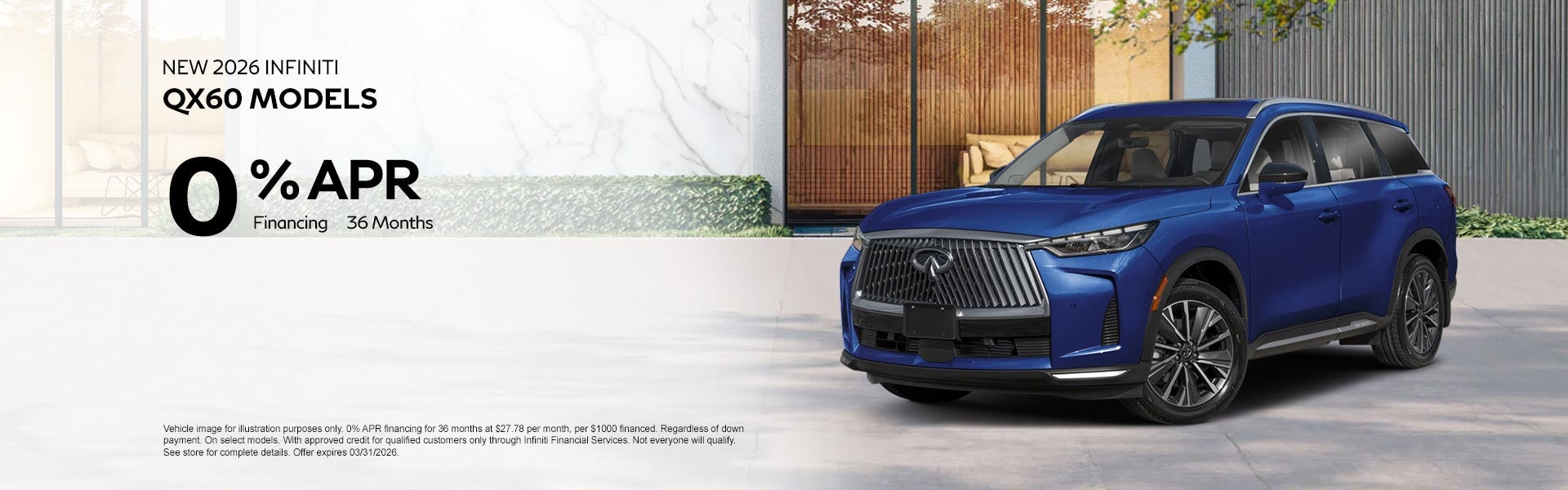 New 2026 INFINITI QX60 Models